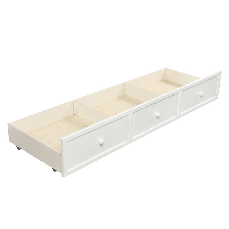 Merax Wood Daybed with Three Drawers