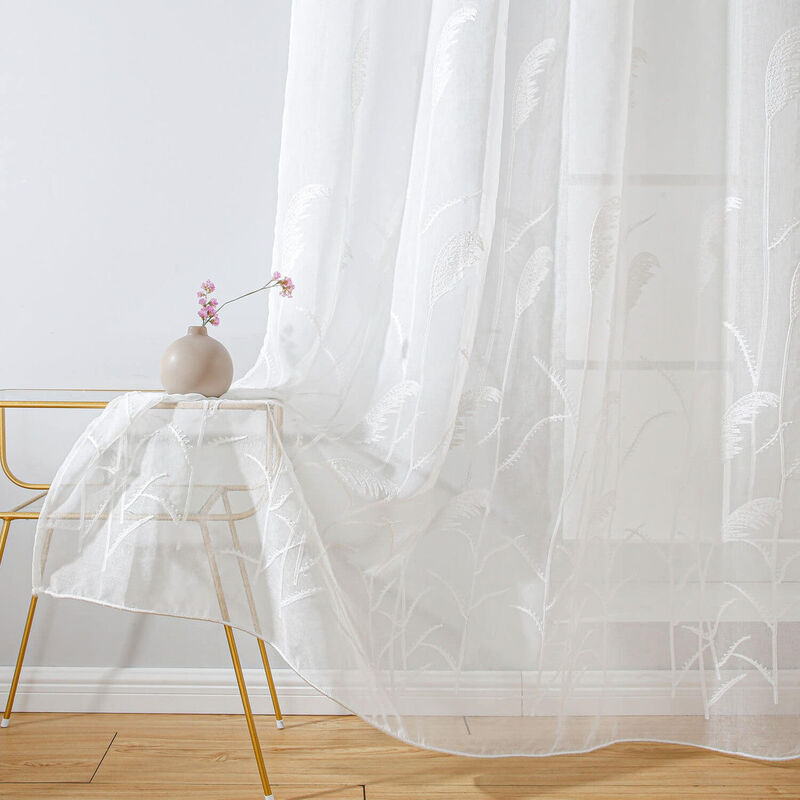 Dolce Mela Sheer Curtains Panel