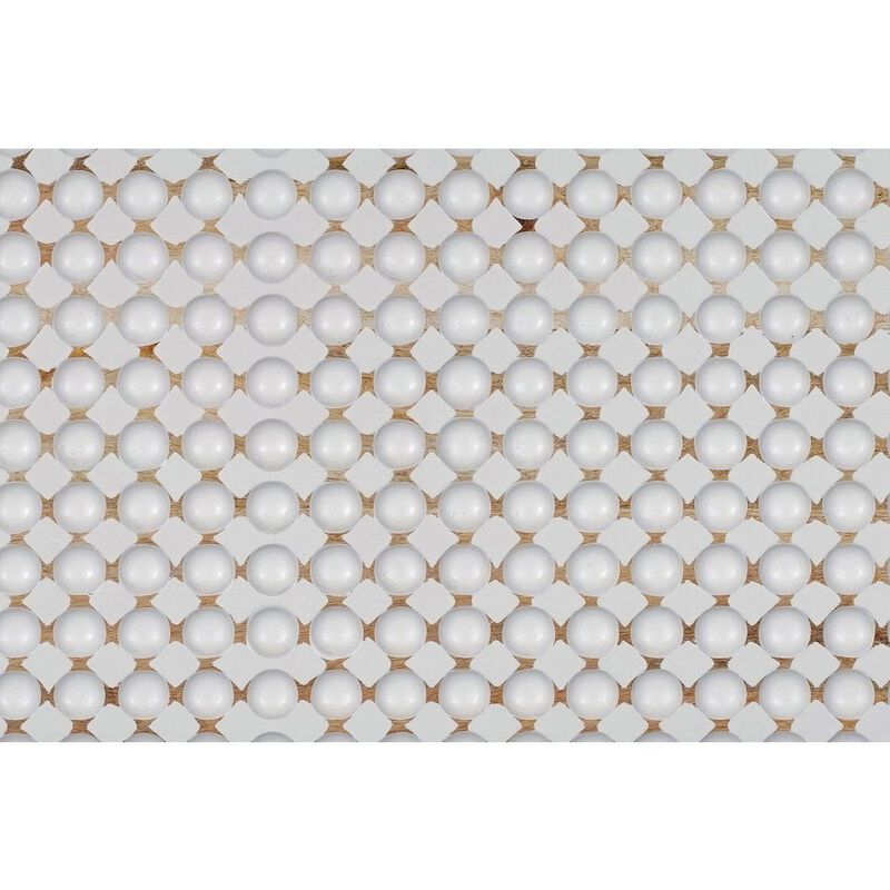 Carolina Chair & Table Dimple Rectangular Coffee Table - Whitewash