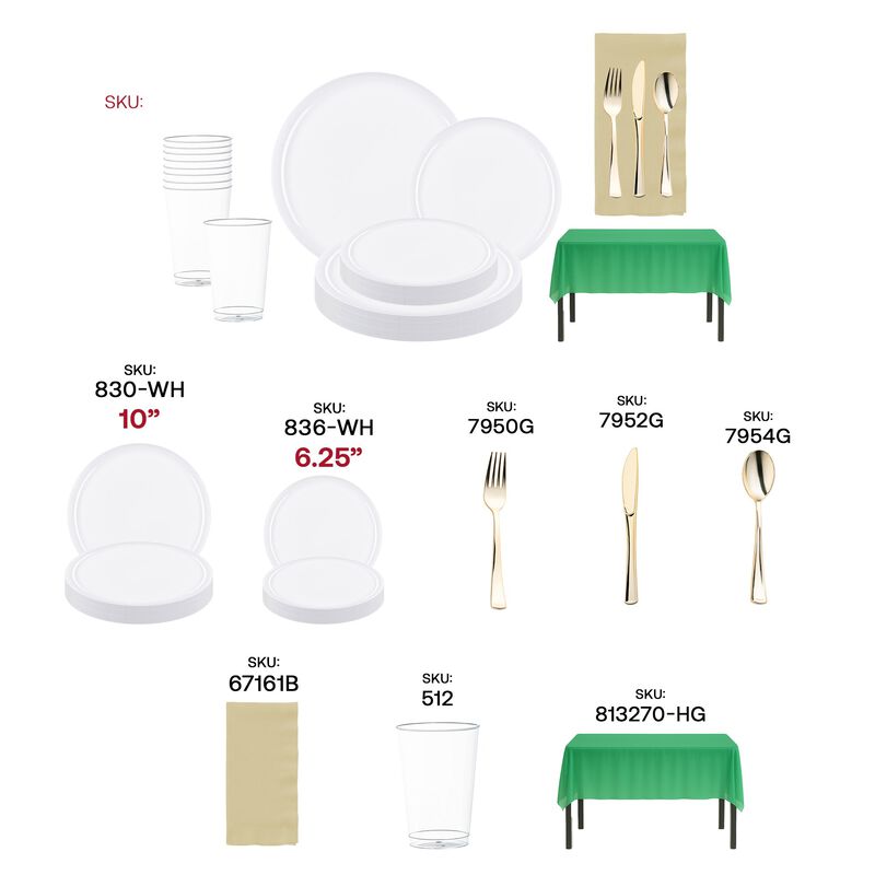 White, Green and Gold NFL / NBA / MLB Set (60 Sets) image number 3