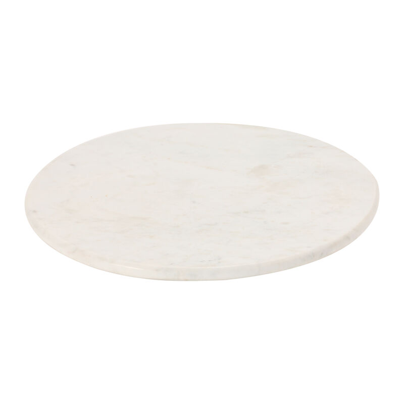 Marble Lazy Susan, White image number 0
