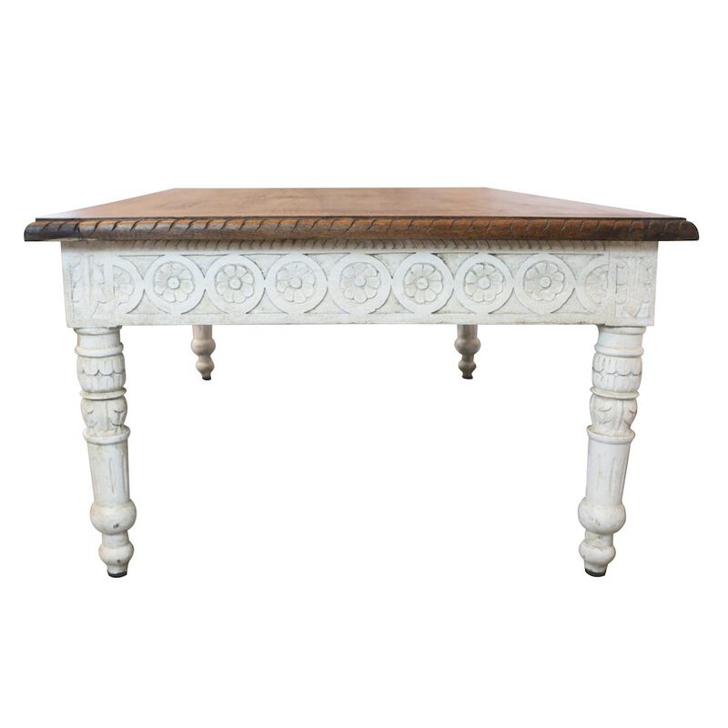 Bay Hand-Carved Cocktail Table