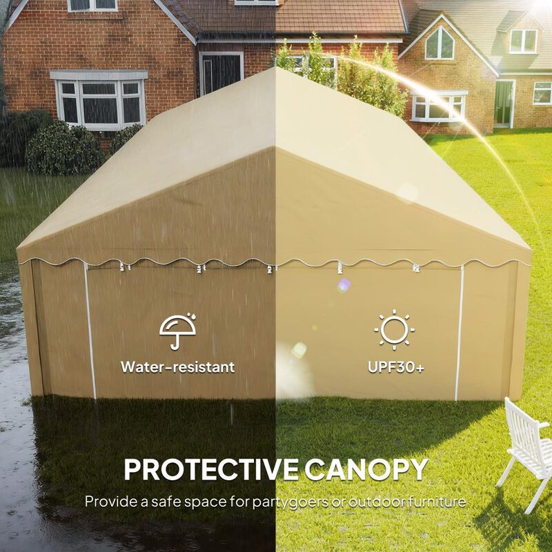 Hivvago 20x40 Event Canopy Tent with 12 Windows image number 6