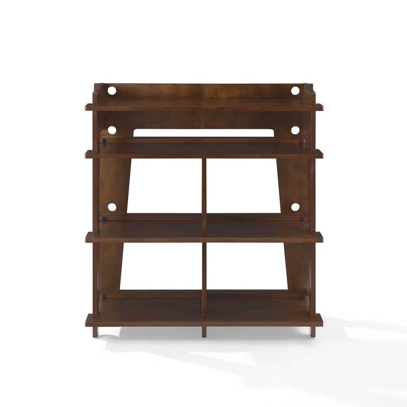 Crosley Brands Soho Record Storage Console Mahogany - Turntable Stand