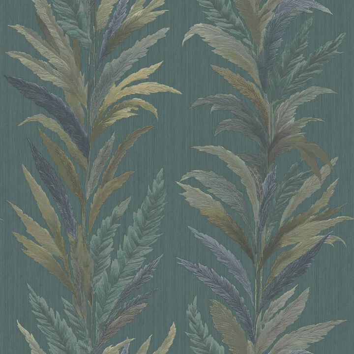 Ornamenta Tree Leaf Green Wallpaper 35905