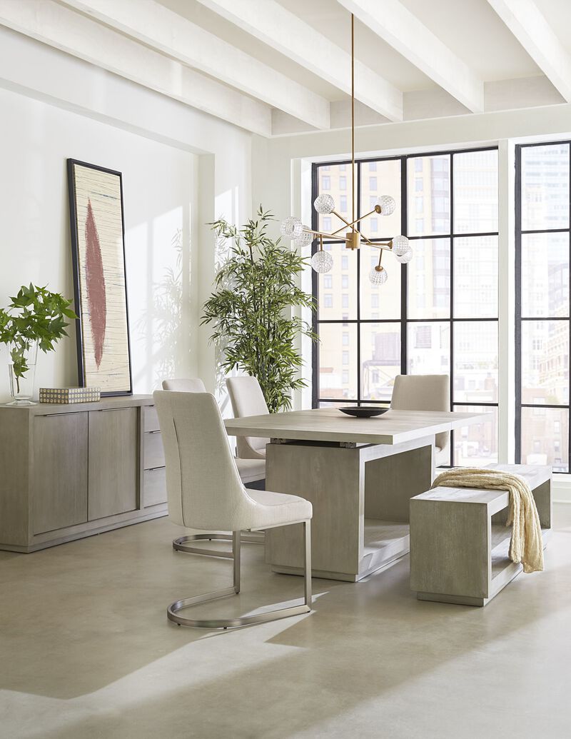 Oxford Rectangular Dining Table in Mineral