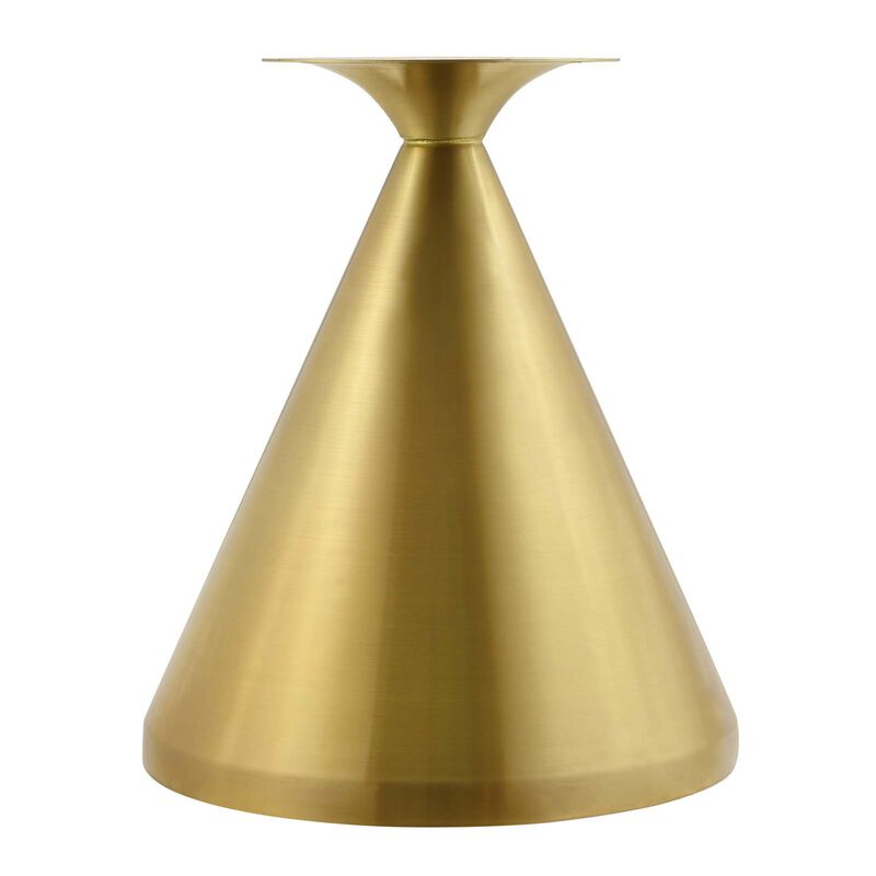 Modway - Tupelo 47" Artificial Marble Dining Table Gold White