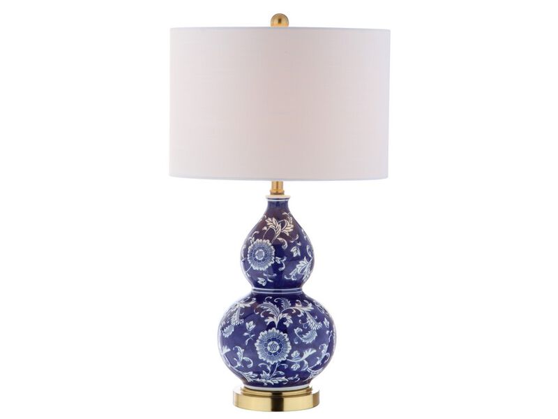 Lee Ceramic Chinoiserie LED Table Lamp