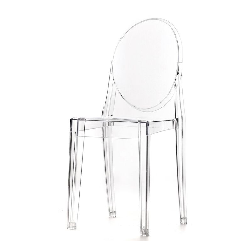 Commerical Seating Products RPC Clear Kage Side Chair