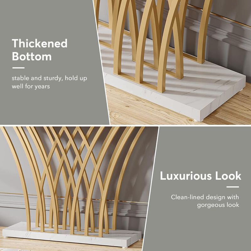 Tribesigns Modern Wood Console Table image number 6