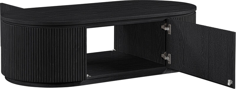 Meridian Furniture Moana Black Rubberwood Coffee Table image number 4