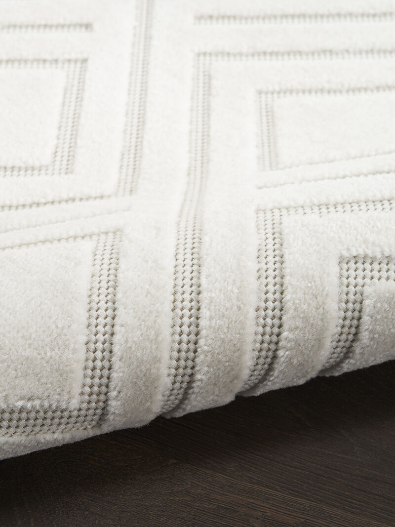 Care Free CAF03 Ivory 2' x 6' Rug