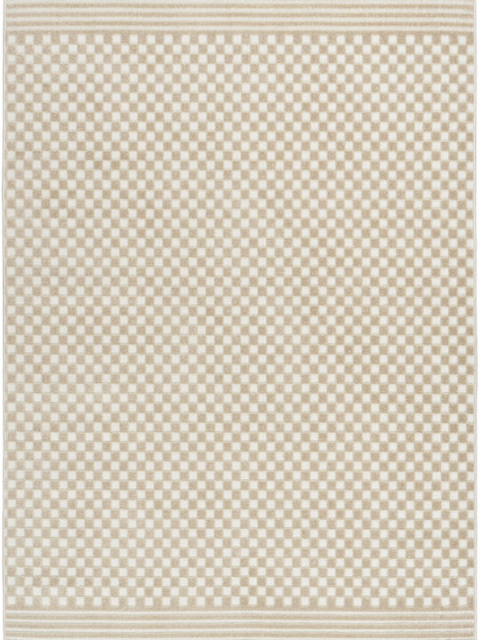 Care Free CAF02 Beige 3'11" x 5'11" Rug