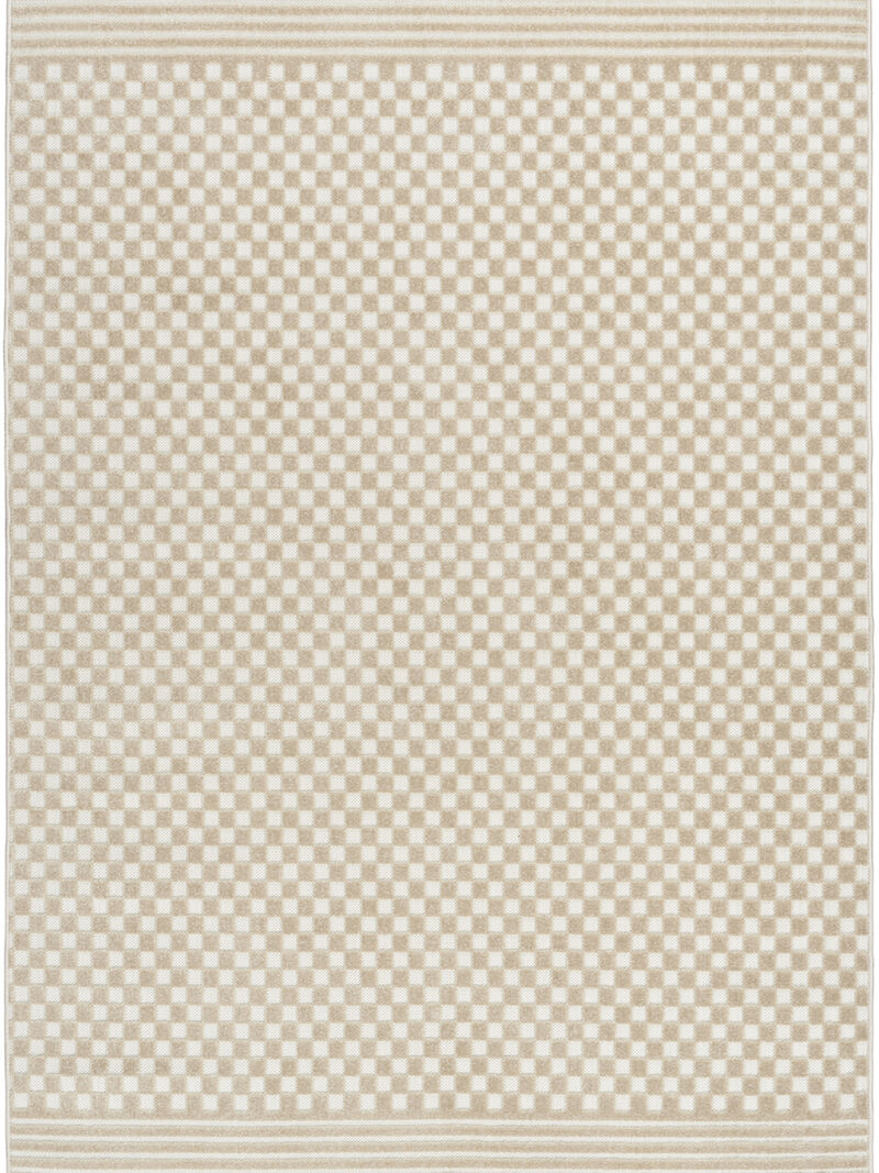 Care Free CAF02 Beige 3'11" x 5'11" Rug