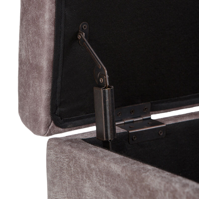 Simpli Home Owen Coffee Table Storage Ottoman image number 5