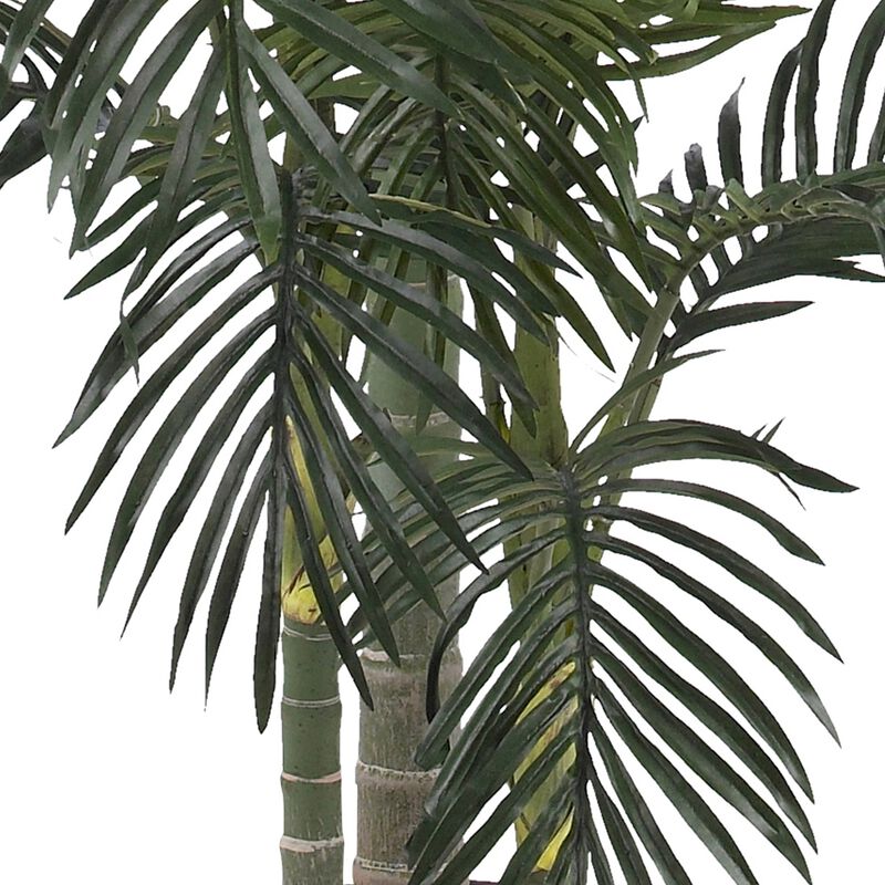 Nearly Natural 6.5-ft Golden Cane Palm Tree w/333 Lvs