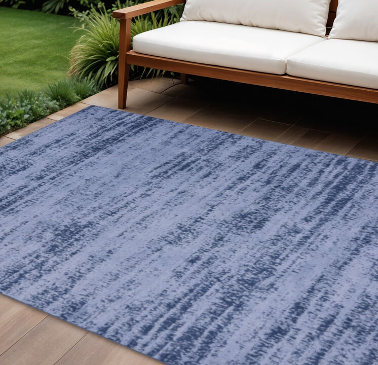 HomeRoots Abstract Indoor Outdoor Area Rug