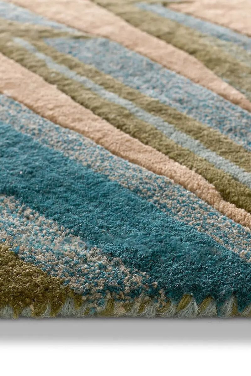Coastal Seaside Palmetto Smoke Blue 10' x 14' Rug image number 2