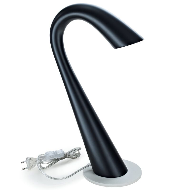 Modway Gooseneck Table Lamp in Black image number 0