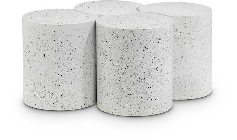 Meridian Furniture Dimple White Coffee Table image number 0