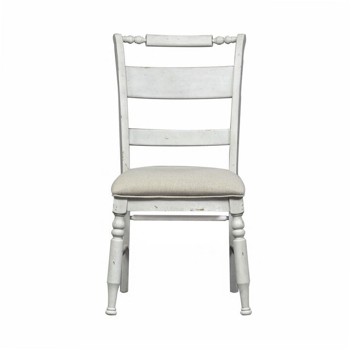 Liberty Furniture Slat Back Side Chair (RTA), White