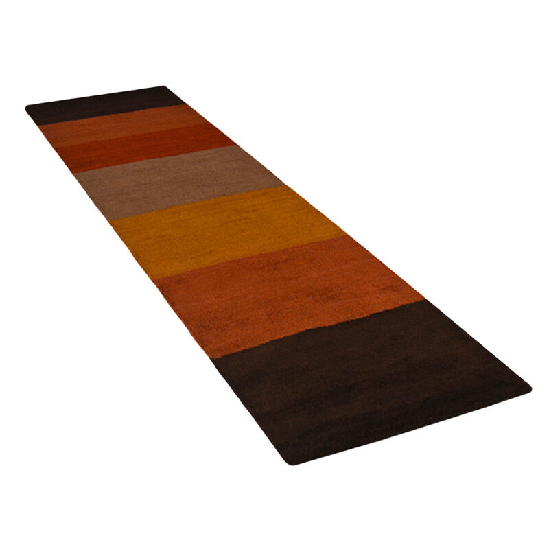 RUGSOTIC CARPETS HAND KNOTTED LOOM SILK ECO-FRIENDLY AREA RUGS  - Multicolor Color, Contemporary Design, High Pile Thick Handmade Anti Skid Area Rugs for Living Room, Bed Room (LS0106) image number 2