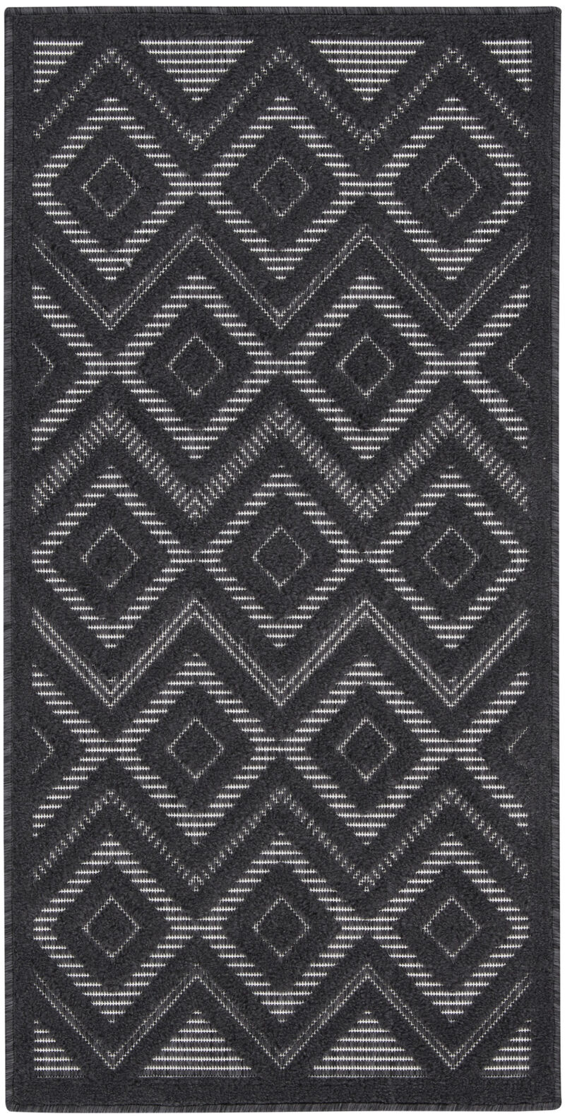 HomeRoots Geometric Indoor Outdoor Area Rug image number 0