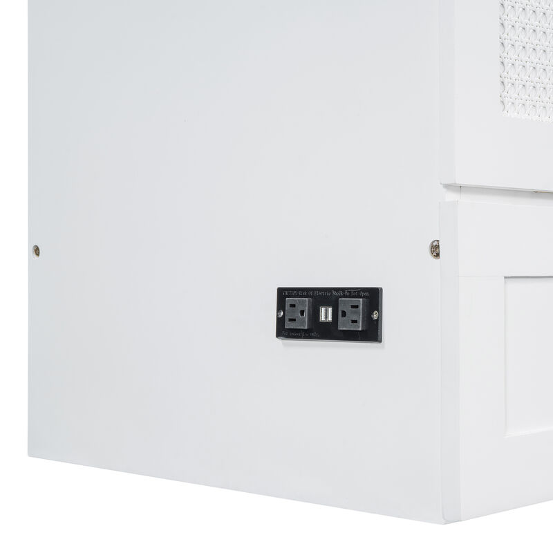 Merax Murphy Bed Cabinet with Drawers