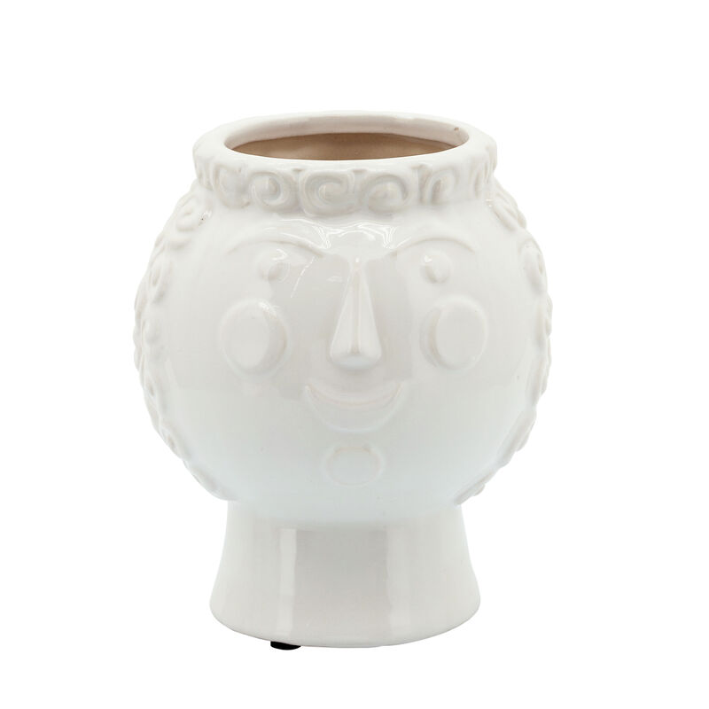6" Grandma Face Planter image number 0