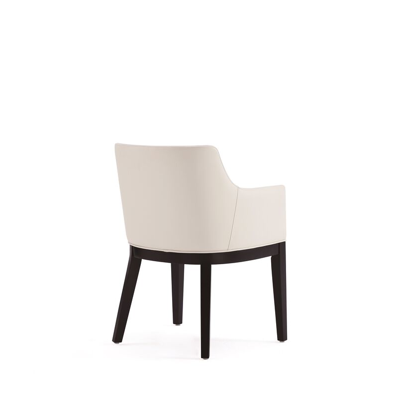 Gansevoort Cream Dining Arm Chairs (Set of 2) image number 4