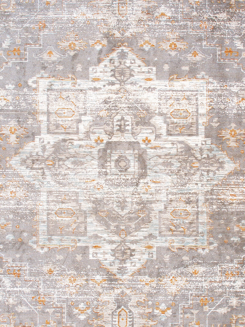 Pasargad Home Turkish Heritage Design Rust Area Rug