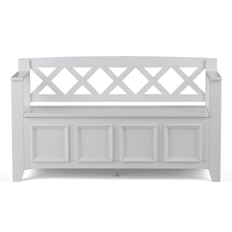Simpli Home Amherst Entryway Storage Bench image number 2