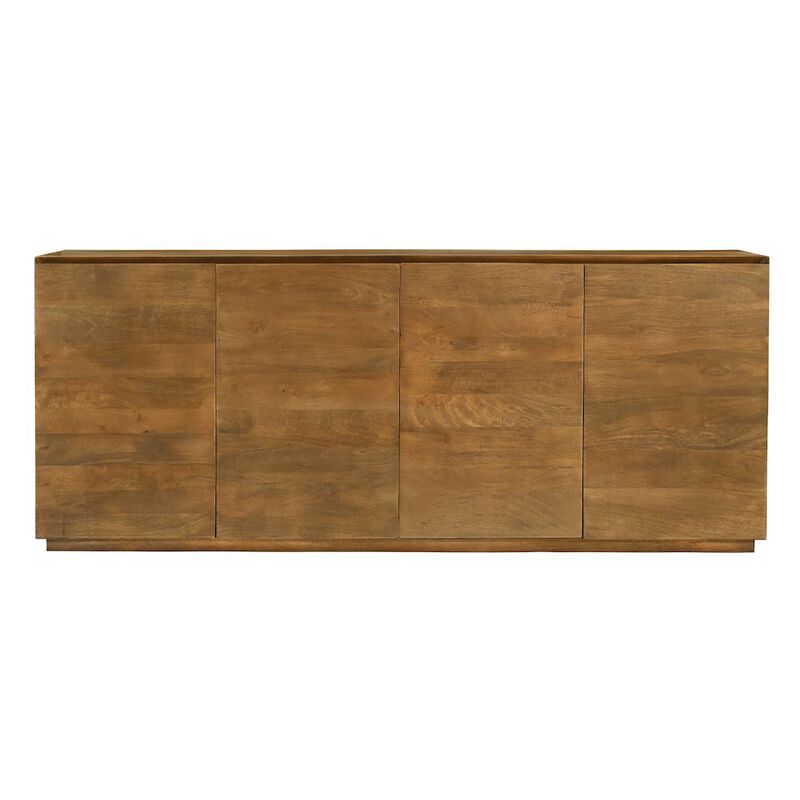 Flagstaff 4-Door Sideboard in Spice Tan