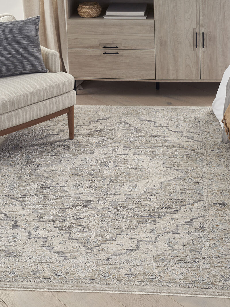 Lynx LNX04 Ivory/Taupe 2'6" x 4'6" Rug