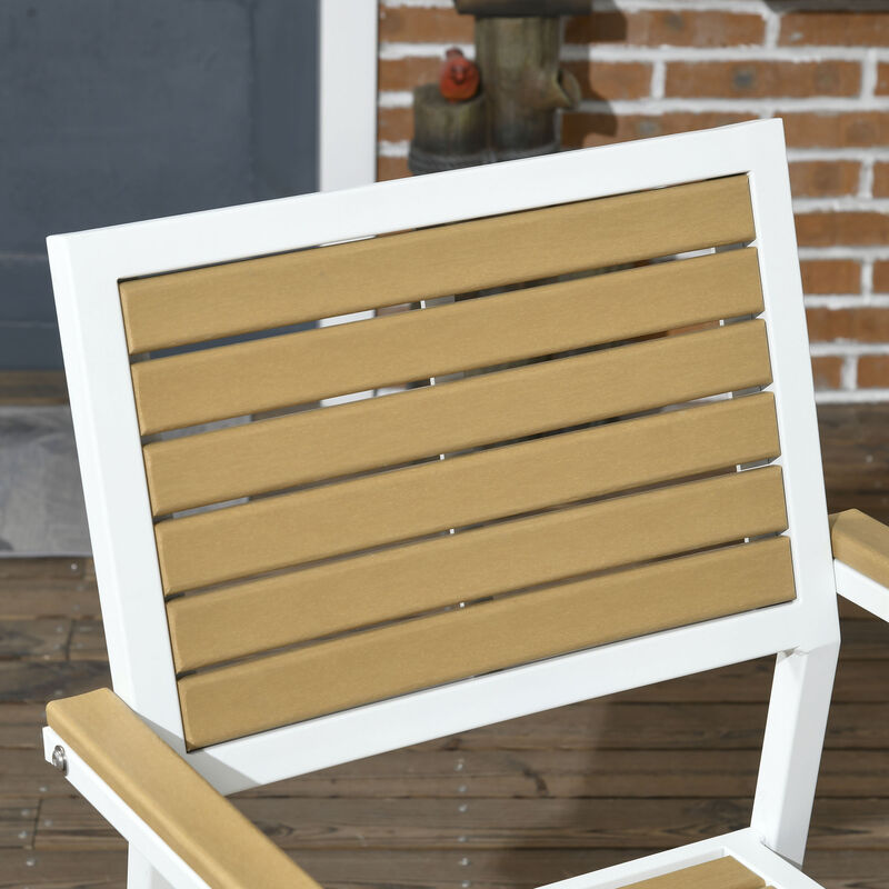 Hivvago 5-Piece Patio Dining Set with Umbrella Hole image number 6