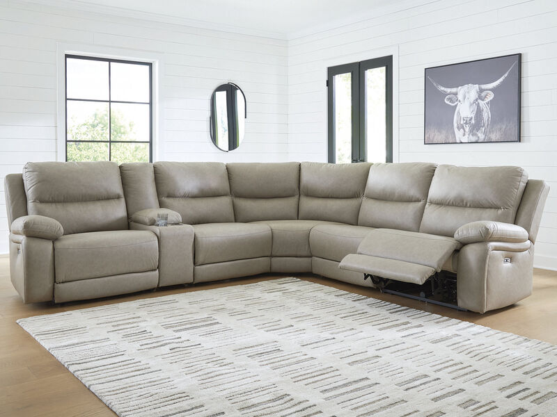 Brannigan 6-Piece Power Reclining Sectional image number 2
