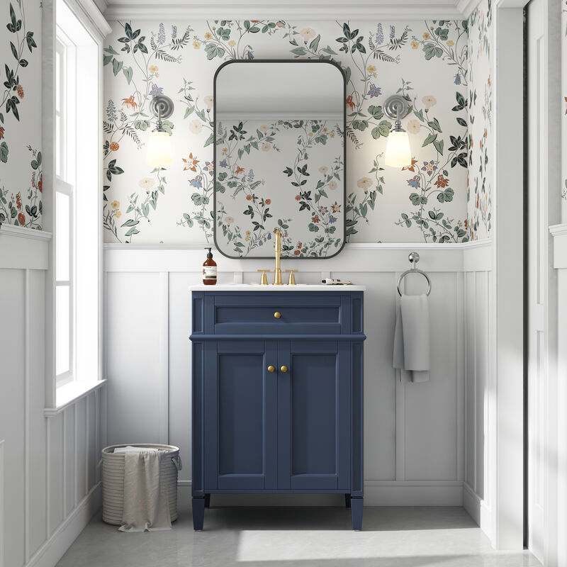 Nehird Bathroom Storage Cabinet with Sink image number 1