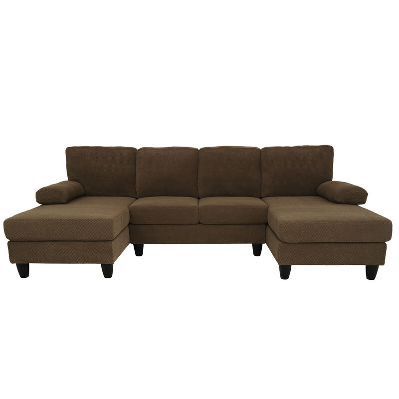Kunfip upholstery U-Shaped Sofa image number 0