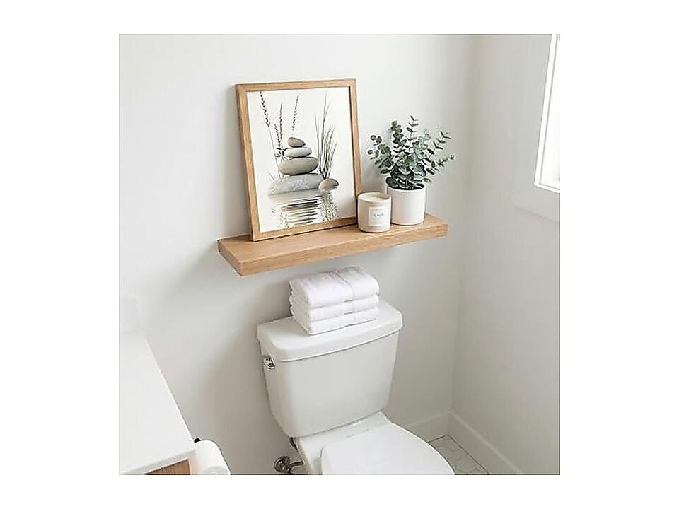 Calming Zen Stone Framed Wall Art Serene Rock Balance Water Reflection Reeds Spa