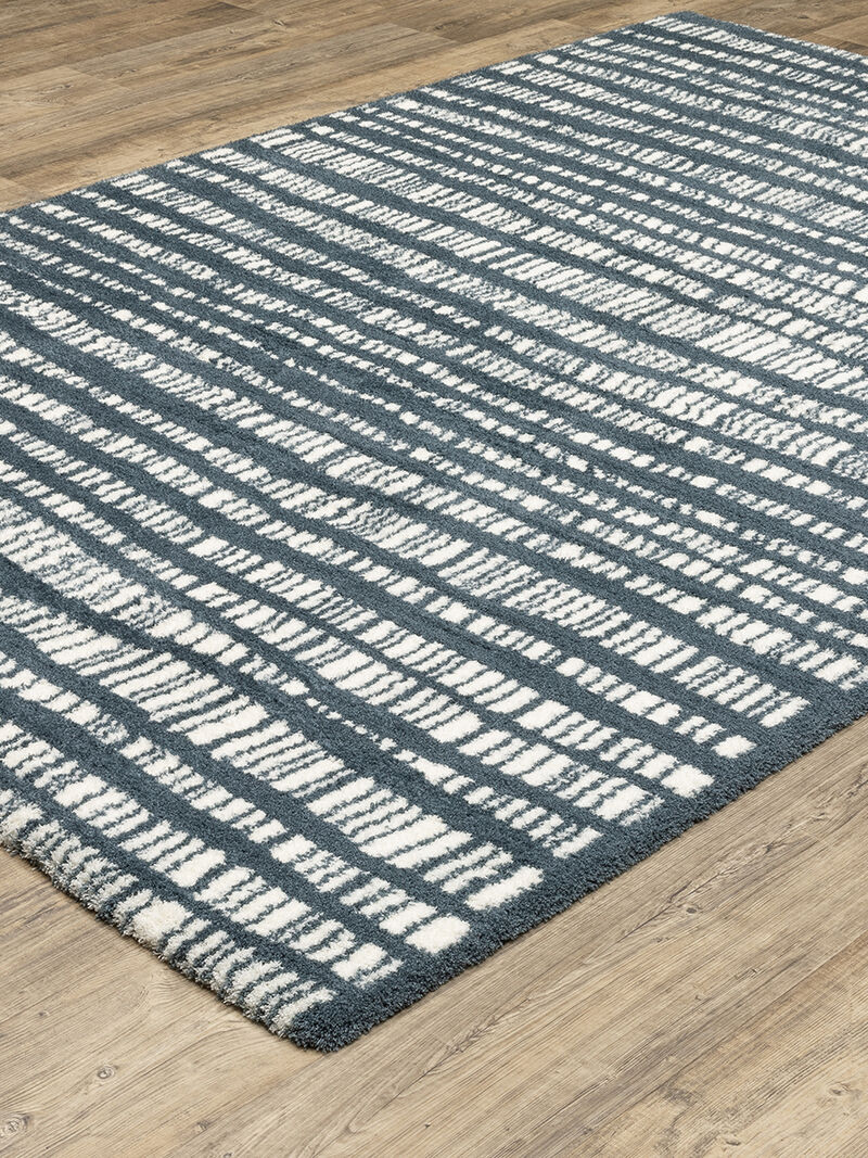 Galileo 5'3" x 7'6" Blue Rug image number 2