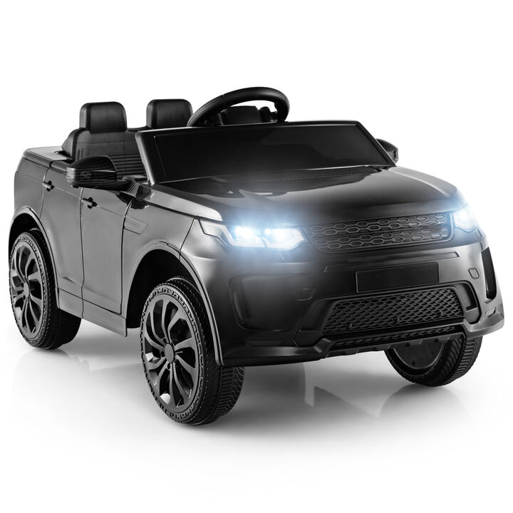 Kids 12V Ride On Car with Lockable Doors Remote Control and LED Headlights