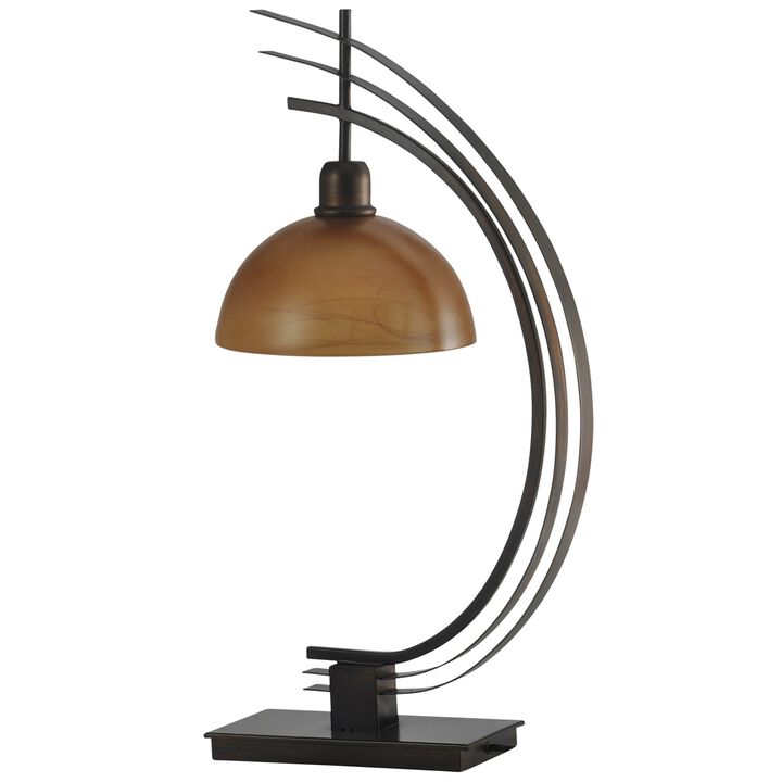 Bronze Worldly Accentent Lamp (Set of 2)