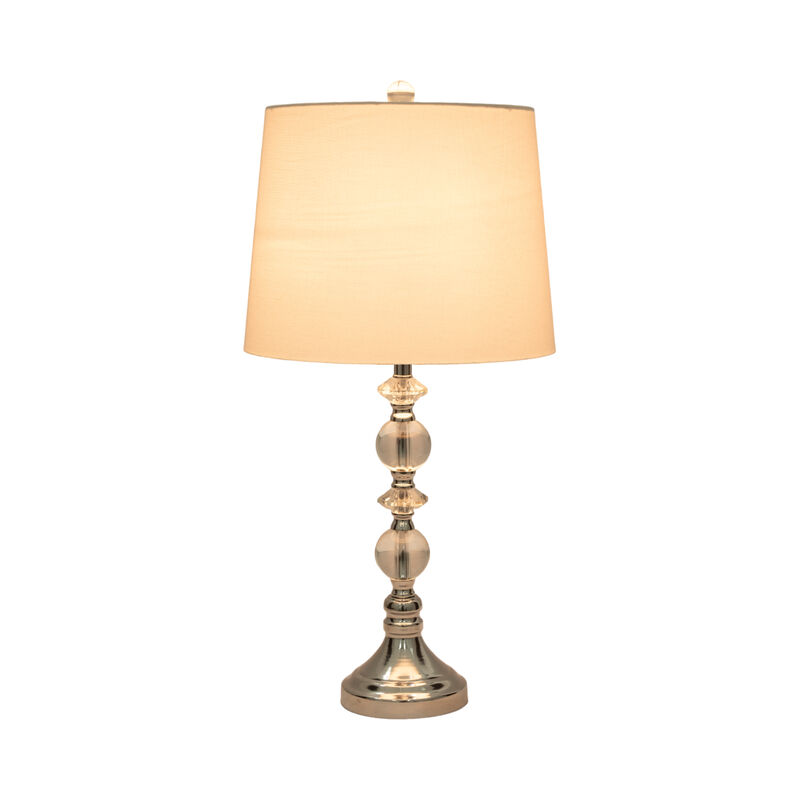 S/2 Crystal 26" Table Lamp image number 1