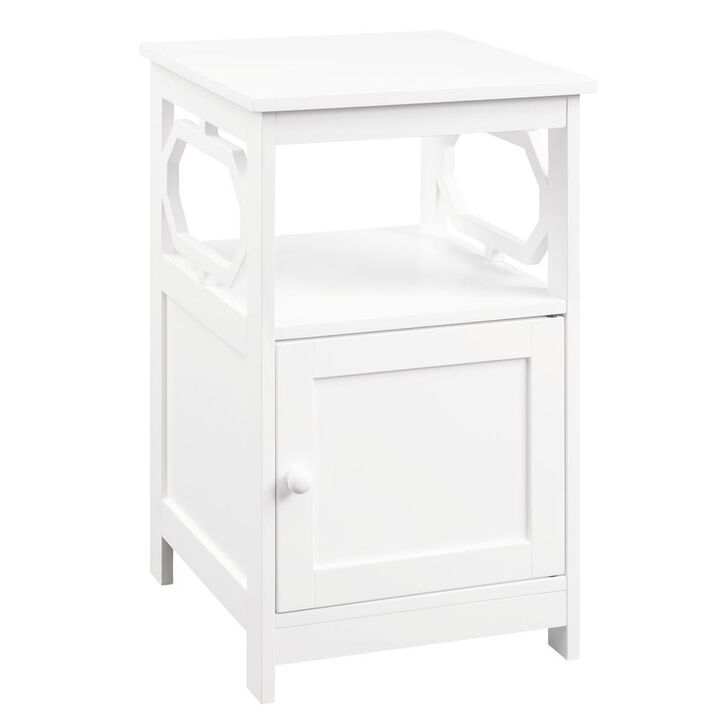 Convenience Concepts Omega End Table with Cabinet*