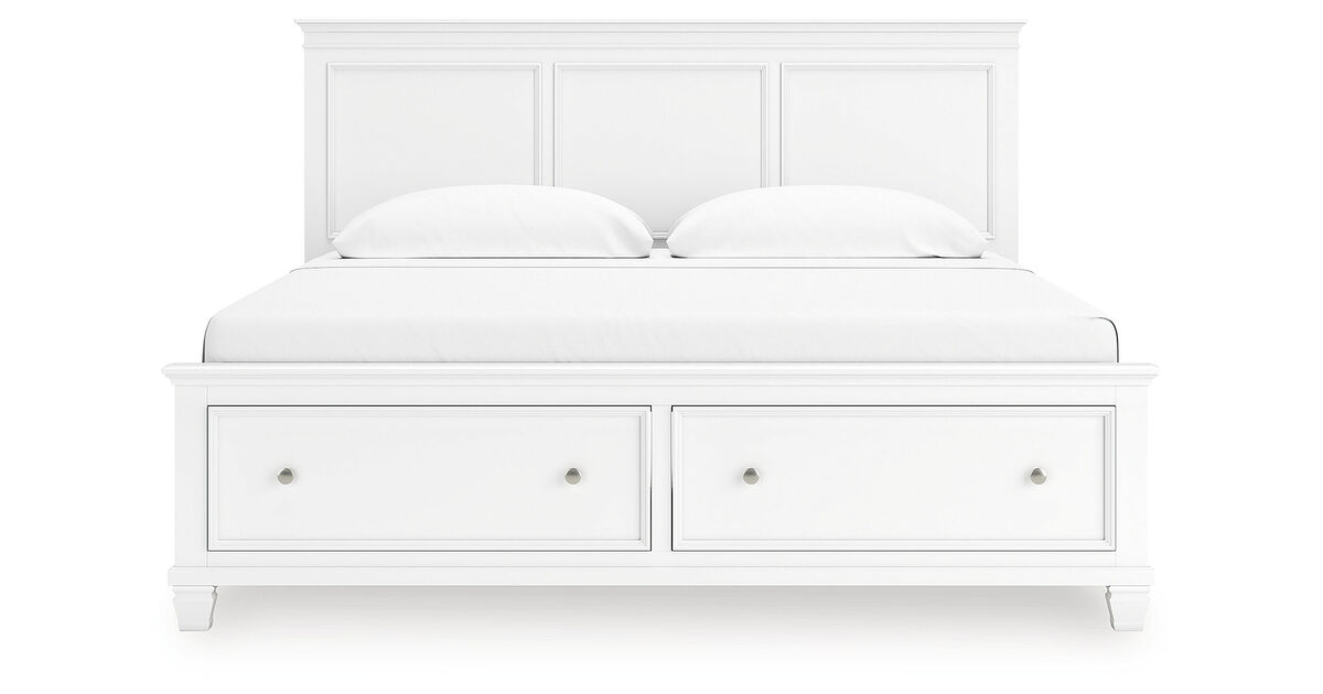 Fortman King Panel Storage Bed