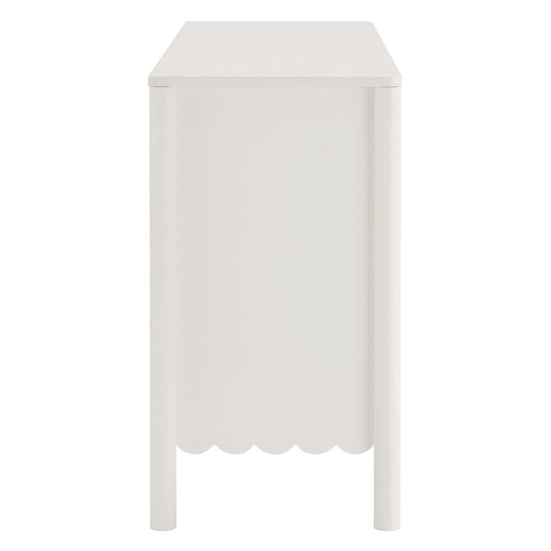Emmeline Scalloped 6-Drawer Dresser image number 3