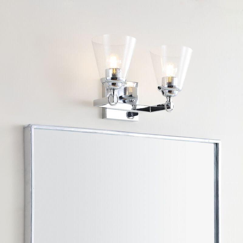 Marion Hurricane Metal/Glass Vanity