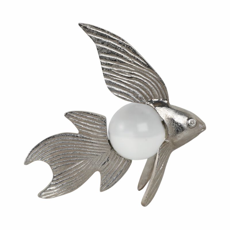 Metal Fish With Acrylic Ball image number 0