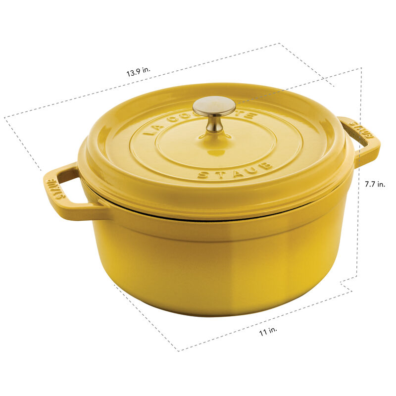 Staub Cast Iron 7-qt Round Cocotte