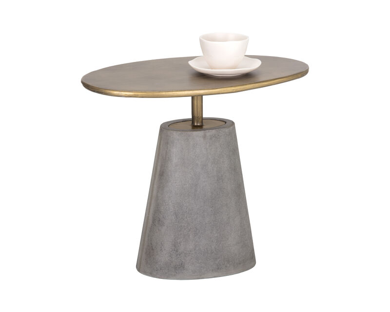 Kadin Grey Side Table